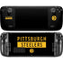 NFL Pittsburgh Steelers Black Performance Series Steam Deck Handheld Gaming Computer Skin